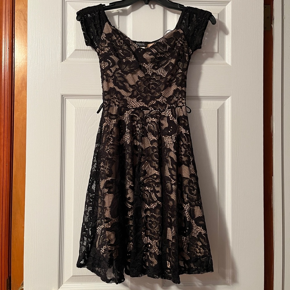 Kimcine Small Black Lace Dress